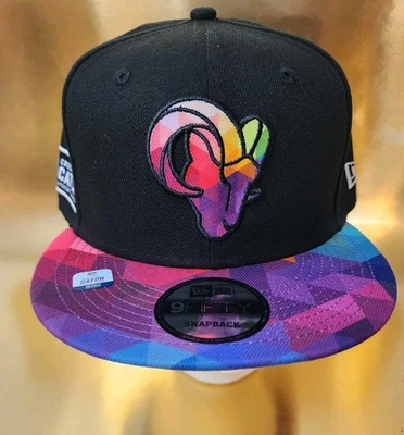 Lps Angeles Rams NFL New Era Crucial Catch SnapBack 59Fifty Hat - Image 1 of 4