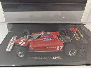 GP Replicas Ferrari 126 CK #27 Gilles Villeneuve winner Monaco 1981 1/18 GP16A - Imagen 1 de 4