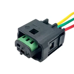 MERCEDES BENZ ENGINE WIRING LOOM HARNESS PLUG CONNECTOR A2105402181 3-PIN BLACK - Picture 1 of 1