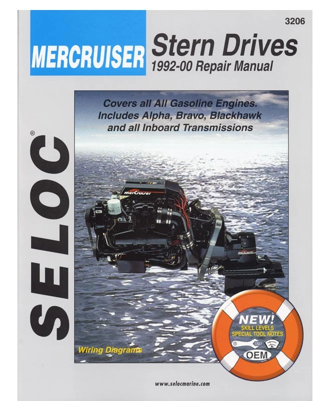 Seloc Marine 3206 Mercruiser Stern Drives/Inboards 1992-00 - Image 1 of 1