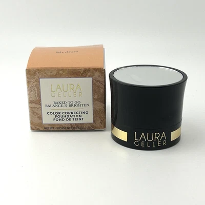 Laura Geller Baked To Go Balance-N-Brighten Foundation (Medium) 0.05oz New - Image 1 of 3