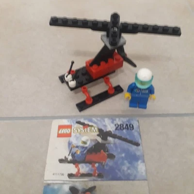 Lego 2849 Gyrocopter Helikopter 100% komplett mit OBA - Bild 1 von 4
