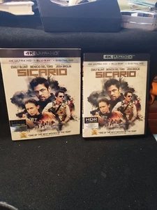 Sicario w/ OOP Slipcover (4K Ultra HD + Blu-ray, 2015) - Foto 1 di 2