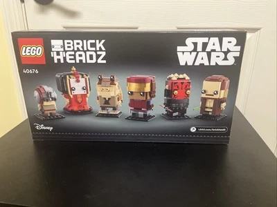 40676 LEGO BrickHeadz Star Wars The Phantom Menace NIB FACTORY SEALED RETIRED - Image 1 of 2