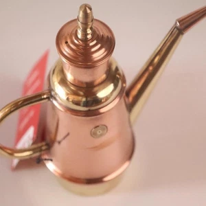 Copper Oil Dispenser 350ml Kitchen Accessory Handmade Italian Copper Oil - Picture 1 of 7