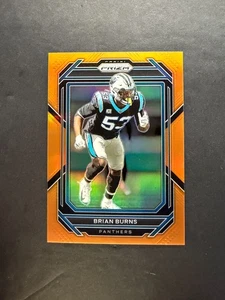 Brian Burns 2022 Panini Prizm Orange /249 #44 - Picture 1 of 2