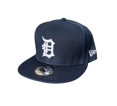 Detroit Tigers 9Fifty New Era Hat Snapback Adjustable NAVY Flat Bill New