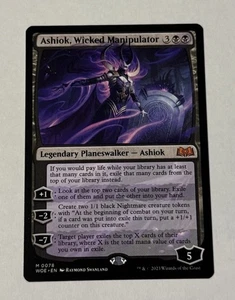 MTG Ashiok, Wicked Manipulator - Wilds of Eldraine NM - Picture 1 of 2