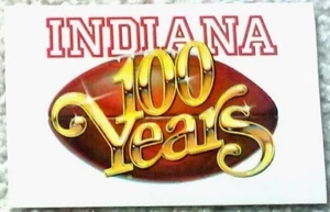 INDIANA UNIVERSITY HOOSIERS 1984 FOOTBALL POCKET SCHEDULE - MINT! - Picture 1 of 1