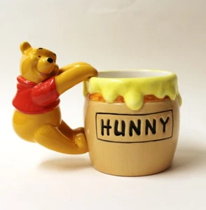 Disney Winnie the Pooh 3-D Sculpted Hunny Ceramic Mug - Picture 1 of 6