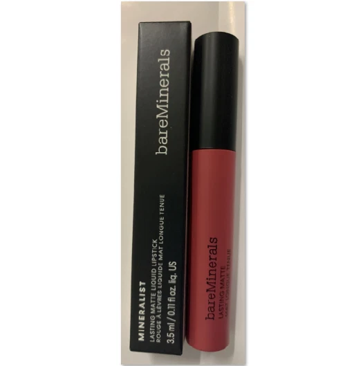 bareMinereals Mineralist Lasting Matte Liquid Lipstick 3.5ml / 0.11oz - MIGHTY - Image 1 of 1