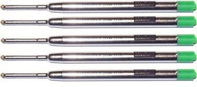 5 recambios para bolígrafo estilo Parker, tinta de flujo suave, verde medio, se adapta a Jotter Foto 1 de 2