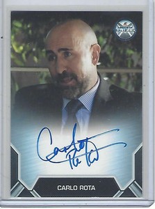 Marvel's Agents of S.H.I.E.L.D. Season 1 Carlo Rota (Border) Autograph/Autograph