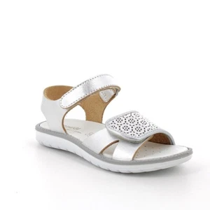 Primigi Alanis Girls Sandals in Silver Leather - Picture 1 of 3