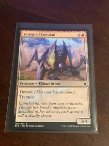 Magic the Gathering Battle for Zendikar Vestige of Emrakul - Picture 1 of 2