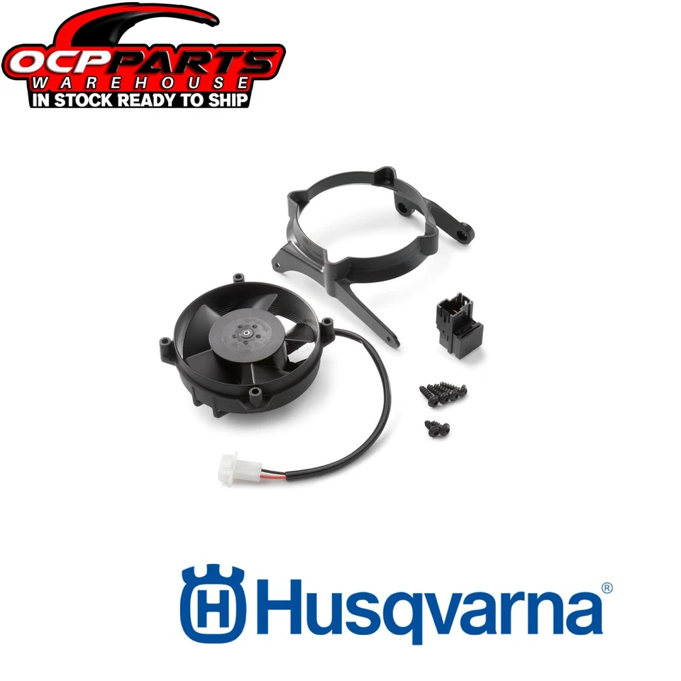 VENTILADOR RADIADOR HUSQVARNA FE 250 350 450 501 TE 150 250 250i 300 2022-2023 OEM NUEVO Foto 1 de 4