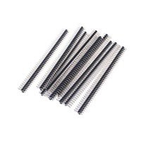 10X 2.54mm 2 x 40 Pin Male Double Row Pin Header Strip