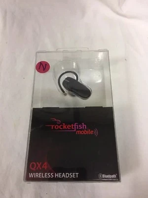 Rocketfish Mobile - QX4 蓝牙耳麦 - 黑色 RF-QX4 — 第 1/3 张图片