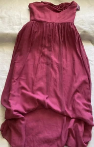 Jim Hjelm Occasions Women Dresses Gown 12 Magenta Polyester/ 21-37 - Picture 1 of 8
