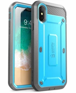 Genuine SUPCASE UBPro Case Multi-Layer Defense Cover w/ Screen for iPhone X XS - Picture 1 of 26