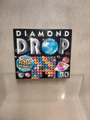Diamond Drop & Aqua Bubble PC Puzzle Match Games Window10 8 7 Vista XP - Image 1 of 4