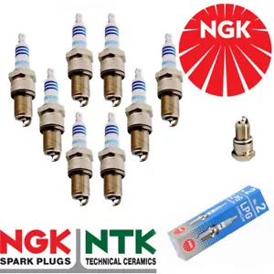 NGK LPG Spark Plug - Stk No: 1497 - Part No: LPG2 - x8 - Picture 1 of 1