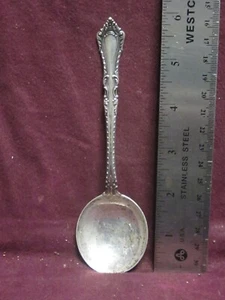 Watson Sterling 1942 FOXHALL ROUND BOWL CREAM SOUP SPOON 6" 36 gram no monogram - Picture 1 of 4