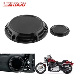Motorcycle Derby Timing Timer Engine Cover For Harley Sportster 883 1200 Custom - Foto 1 di 9