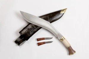 13" Gurkha Service No.1 Kukri, NHZ Khukuri, cuchillo forjado a mano, kkukri tradicional. - Imagen 1 de 11