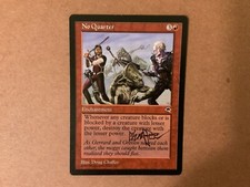 MTG Magic No Quarter Signed Artist Proof x1 TMP Tempsest Doug Chaffee