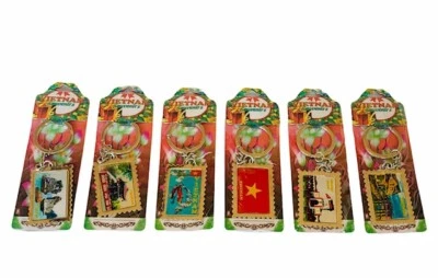 Vietnam Souvenirs Keychains set cottage military key chains metal flag apparel  - Image 1 of 4