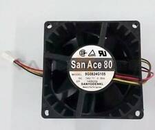 Sanyo 8CM 8038 9G0824G105 24V 0.56A 4-wire double ball inverter cooling fan New