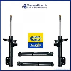 KIT 4 AMMORTIZZATORI ANT + POST MAGNETI MARELLI PEUGEOT 207 06->15 47MM - Zdjęcie 1 z 5
