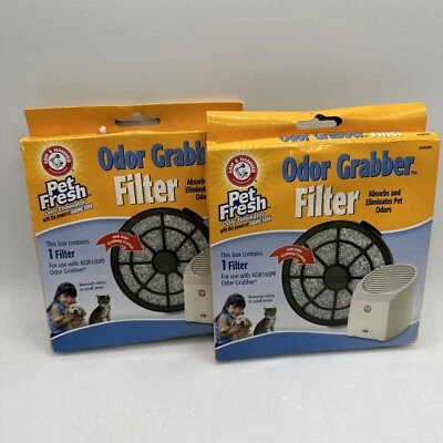Filtro purificador de aire para agarrador de olores Arm & Hammer - Modelo #AOR100PF DIFÍCIL DE ENCONTRAR Foto 1 de 3