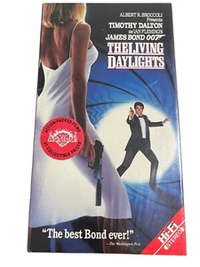 Factory SEALED The Living Daylights VHS Dalton James Bond 007 CBS Fox Watermarks - Picture 1 of 5