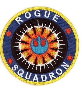 PATCH STAR WARS ROGUE SQUADRON   STARWARS IRON ON - Picture 1 of 1
