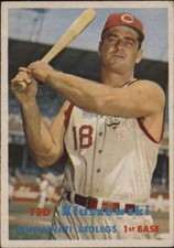 1957 Topps #165 Ted Kluszewski - Cincinnati Reds