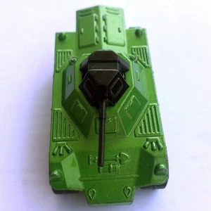 MATCHBOX 1973 ROLAMATICS WEASEL No.73 GREEN MADE BY LESNEY IN ENGLAND - Picture 1 of 5