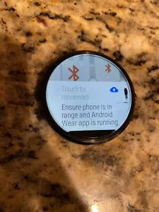 Motorola Moto 360 46mm Smart Watch 316L - Small Line On Screen . WATCH ONLY - Picture 1 of 2