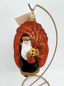 2000 Patricia Breen "Advent Santa Halloween" Handmade Glass Ornament #9902 - Picture 1 of 6