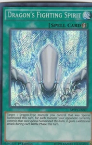 YUGIOH HOLO CARD DRAGON'S FIGHTING SPIRIT MVP1-ENS07 1ST EDITION - Picture 1 of 1