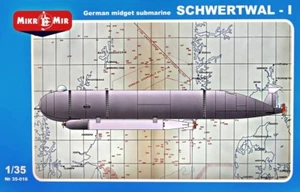35-016 Mikro-Mir Submarino Enano Alemán "Schwertwal-I" Kit 1/35 - Imagen 1 de 1
