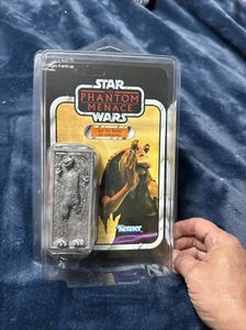 JARRA BINKS IN CARBONITE STAR WARS COLECCIÓN VINTAGE SIN PERFORAR BONITO FRENTE - Imagen 1 de 13