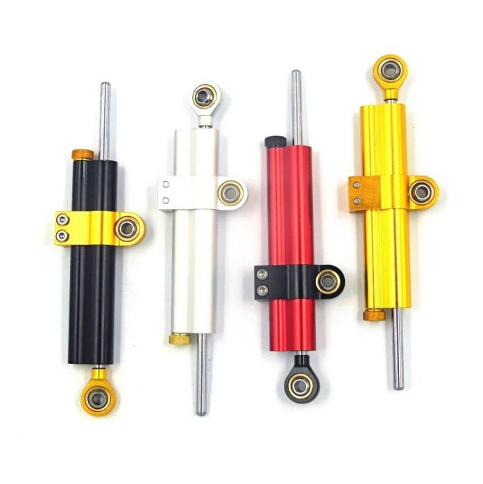 Amortiguador de dirección ajustable CNC universal para motocicleta apto para Suzuki Foto 1 de 1