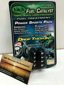 INSTOCK FITCH 2 PACK FUEL Treatment CATALYST F5-T ATV Snowmobile Motorcycle PWC - Picture 1 of 2