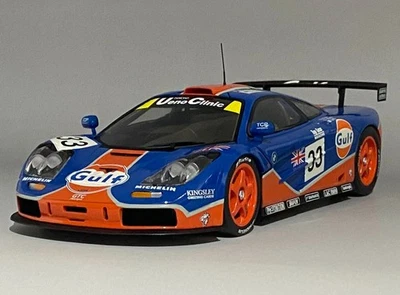 1/18 McLaren F1 GTR 6.1L BMW V12 24h Le Mans 1996 #33 Bellm Weaver Lehto Foto 1 de 4