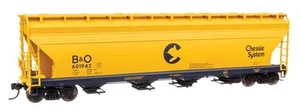 Walthers Mainline 49204 HO Scale ACF 5250 4-Bay Centerflow Covered Hopper - Read - Picture 1 of 1