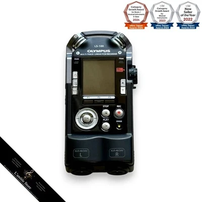 OLYMPUS LS-100 Multi-Track Linear PCM Voice Recorder 140dBspl XLR LS100 Tested - Image 1 of 4