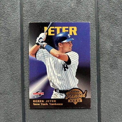 Tarjeta de béisbol 1996 Score Derek Jeter Diamond Aces #11 Foto 1 de 2