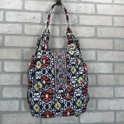 VERA BRADLEY Quilted CHANGE IT UP Sun Valley Convertible BACKPACK to TOTE - Image 1 of 4